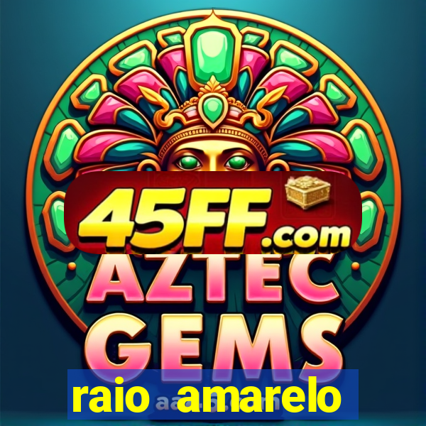 raio amarelo fraternidade branca